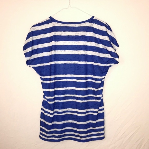 CHRISTOPHER & BANKS | Striped Sparkly T-Shirt - Picture 5 of 7